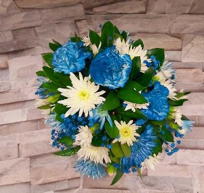 Blue posy