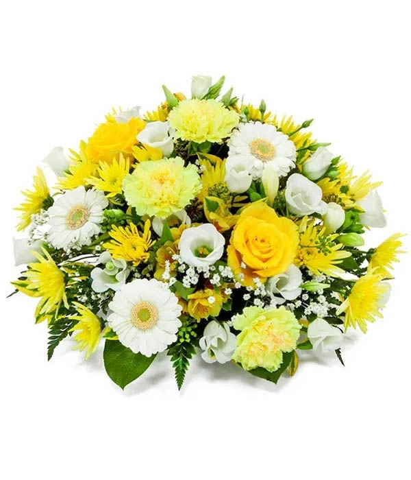 Yellow & White Posy