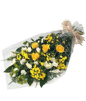 Sympathy Bouquet  Yellows