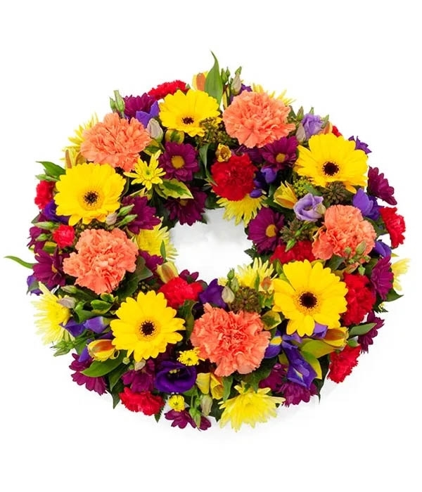 Bright & Vibrant Wreath