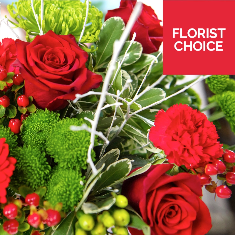 Christmas Florist Choice Flowers