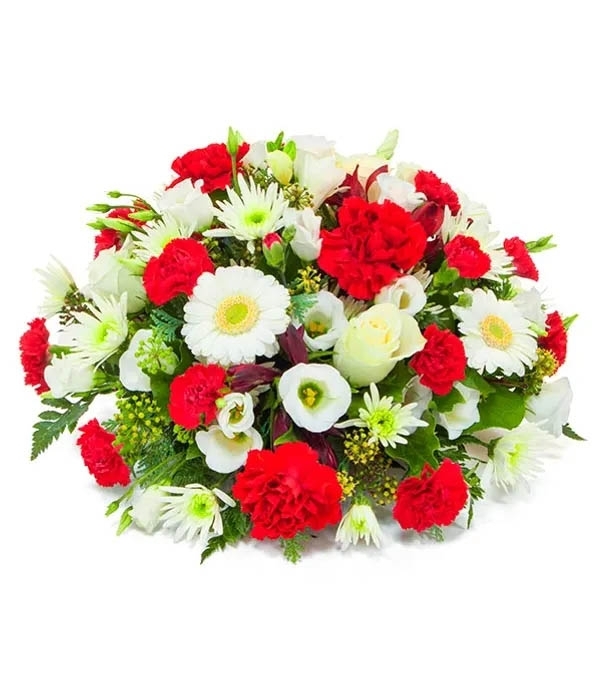 Red & White Posy